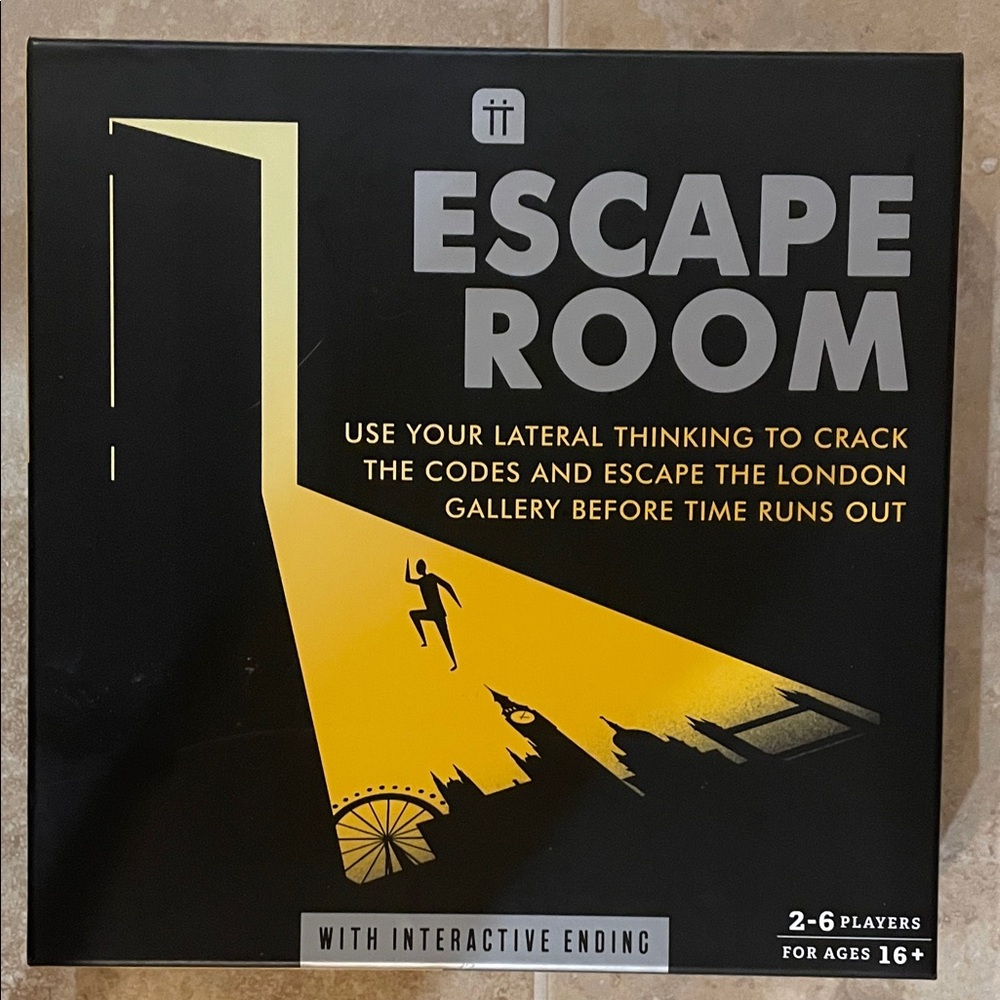 New Sealed Escape Room Board Game